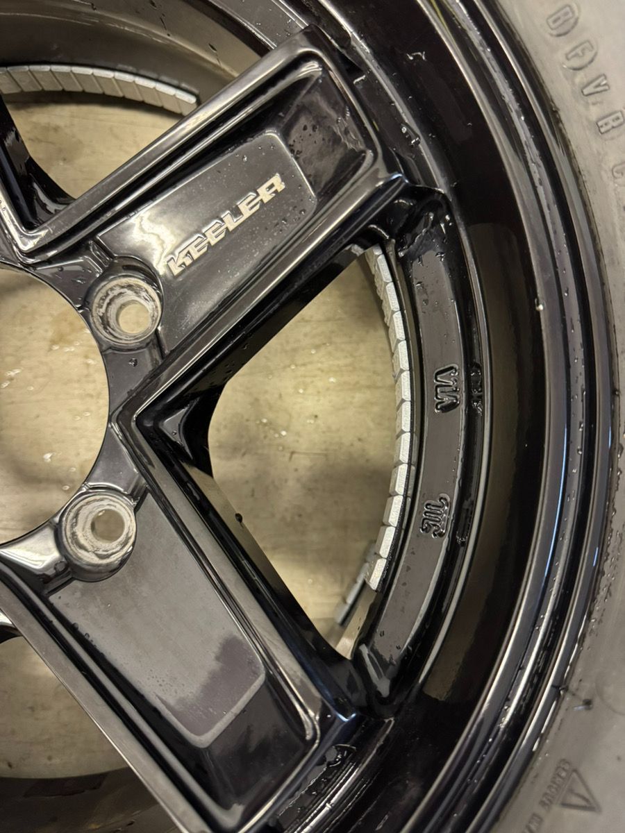 【T00168】音　ジムニー 215/75R15☆ Weds KEELER TACTICS(キーラータクティクス)＆ BFGoodrich Mud-Terrain T/A KM3 ジムニー 215/75R15☆ Weds KEELER TACTICS(キーラータクティクス