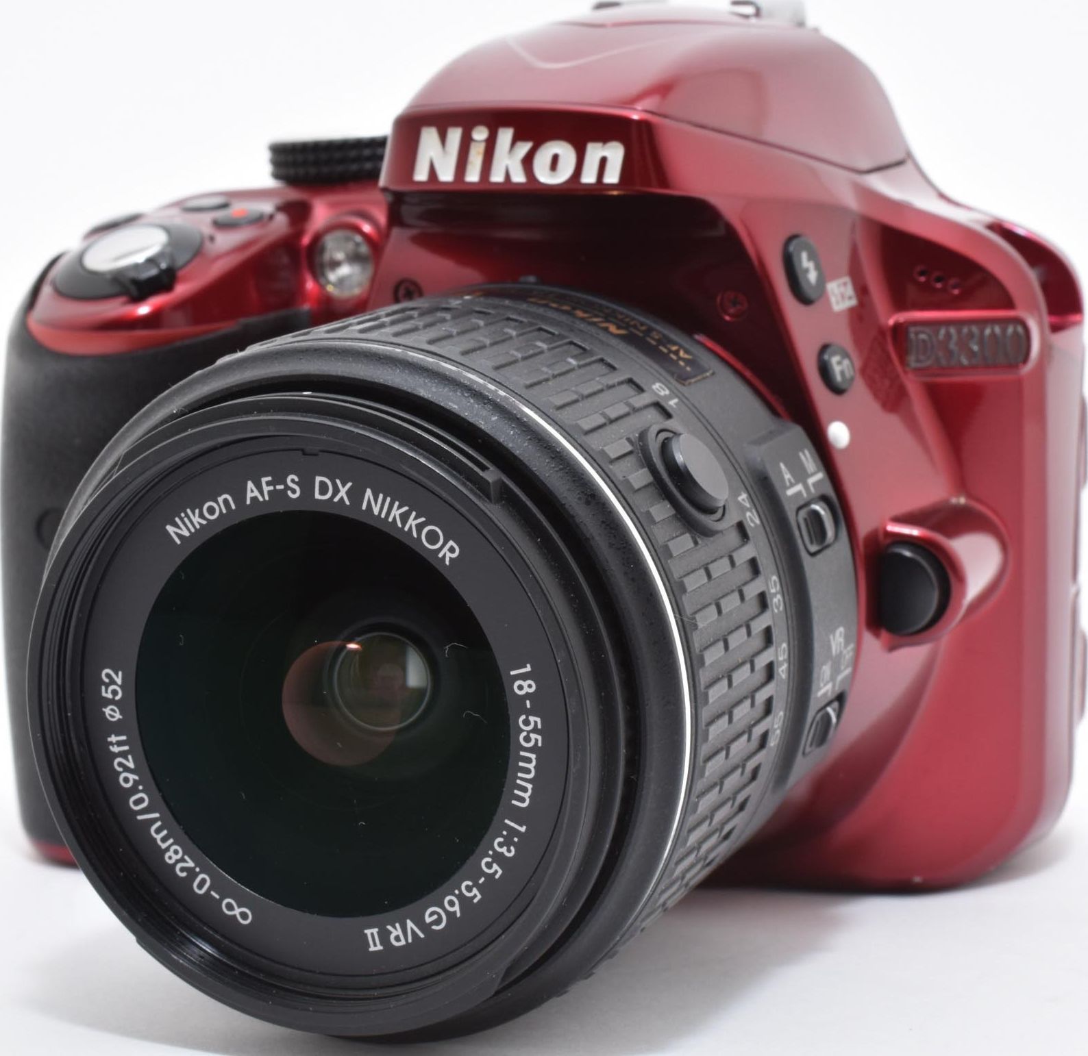 D10[7563A]9 ニコン Nikon D3300 ボディ AF-S 18-55mm VR II レンズ 