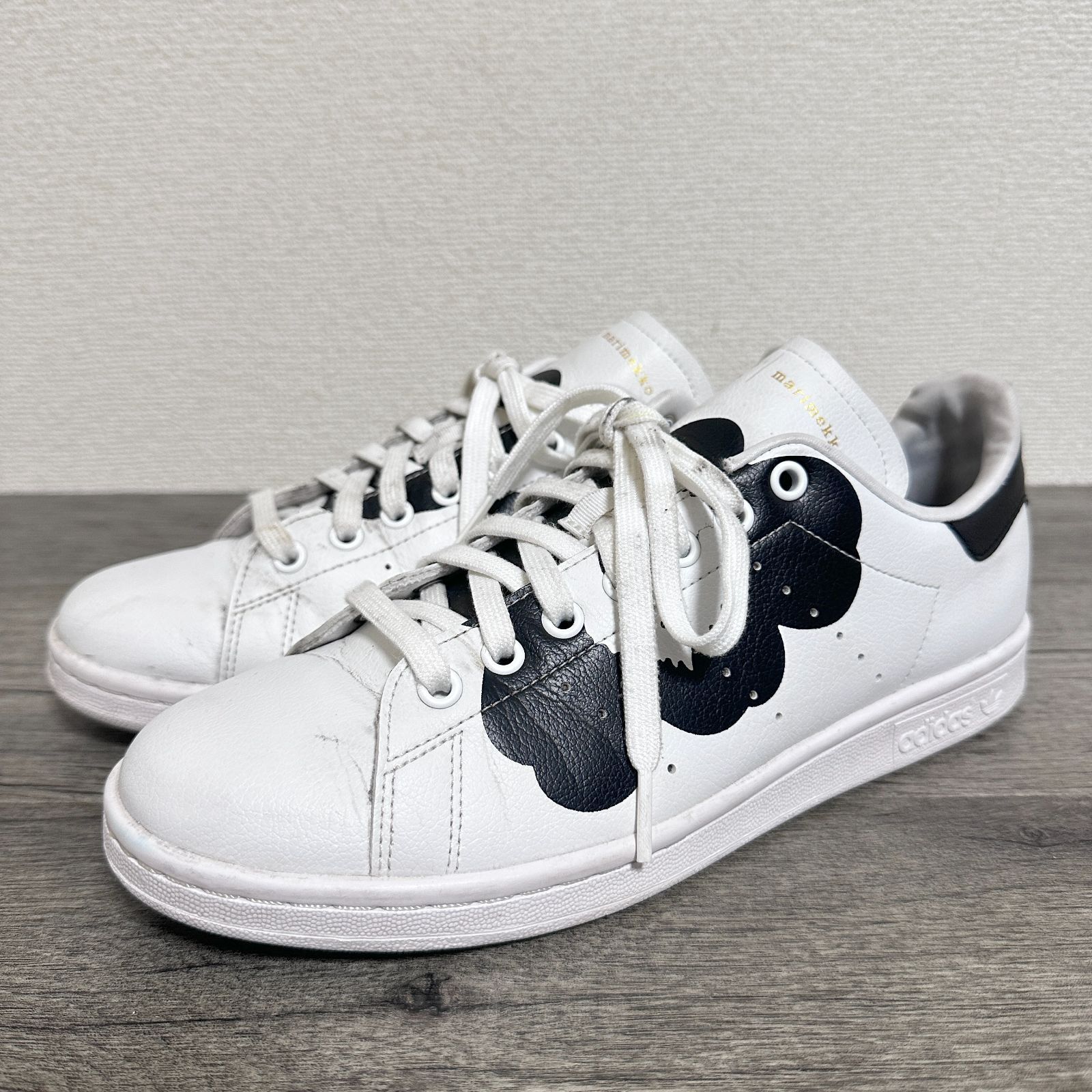 adidas×マリメッコ スタンスミス H04073 プライムグリーン ウニッコ柄