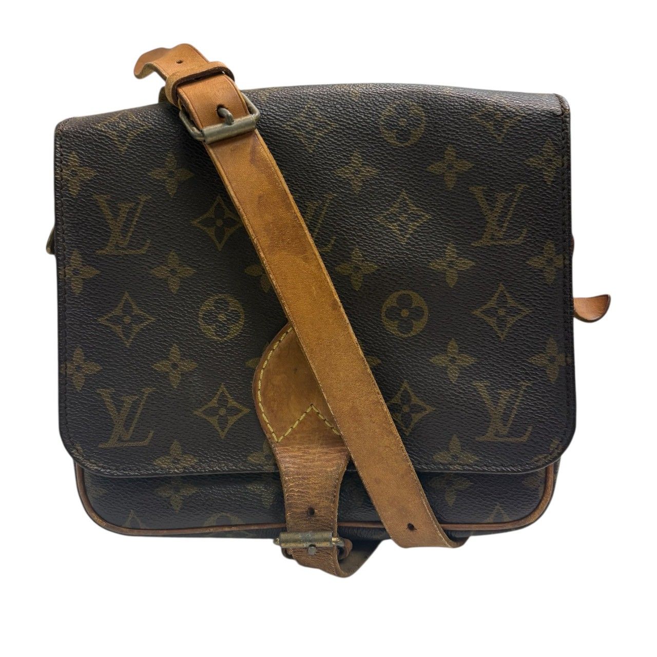 LOUIS VUITTON ルイヴィトン モノグラム カルトシエール ブラウン 