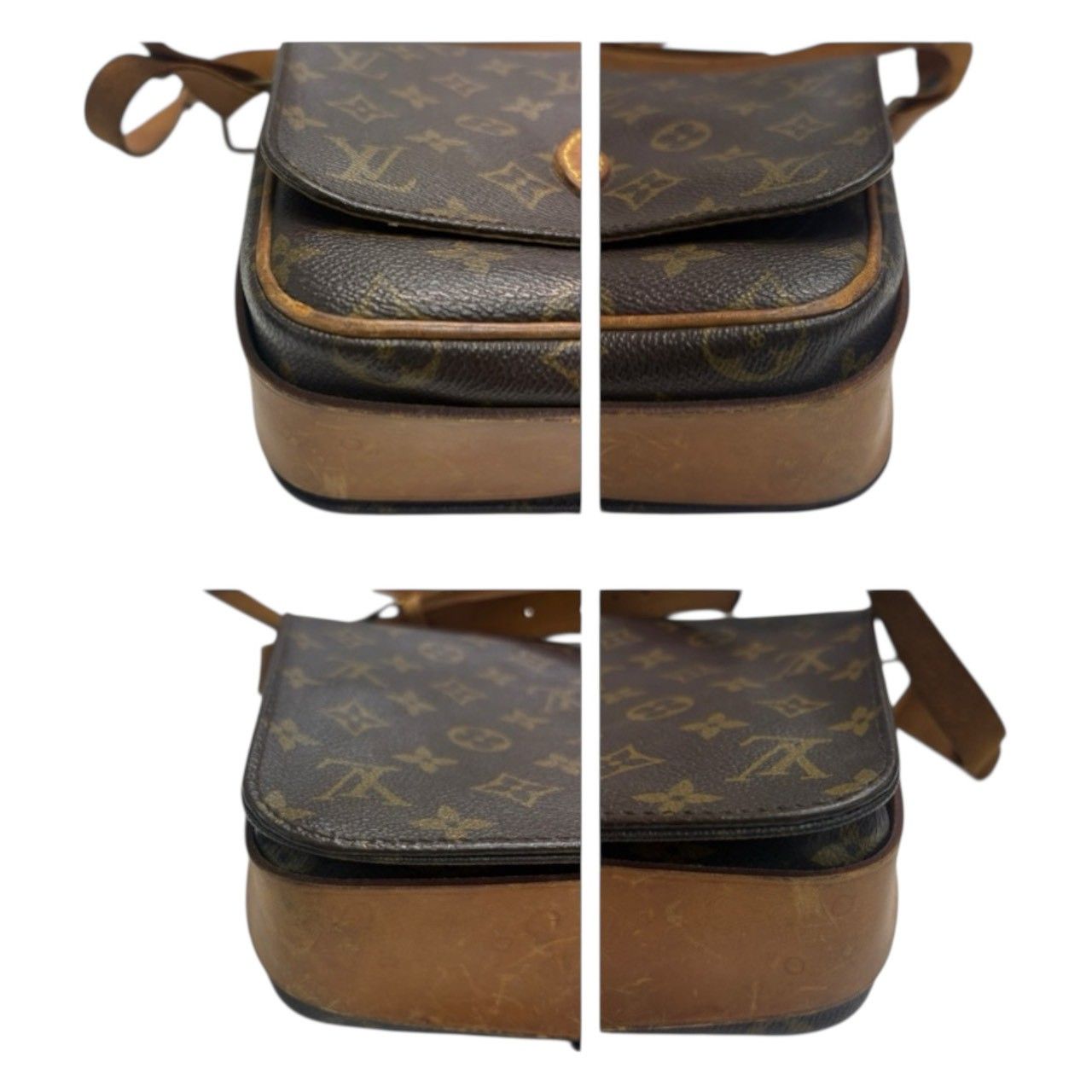 LOUIS VUITTON ルイヴィトン モノグラム カルトシエール ブラウン 