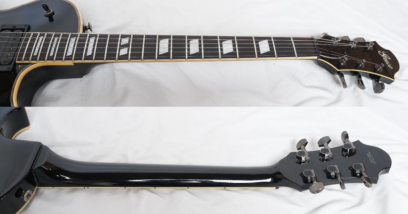 ギター GRECO LG-70 ☆Greco LG-70 BLACK レスポール 日本製 90年代☆ - メルカリ