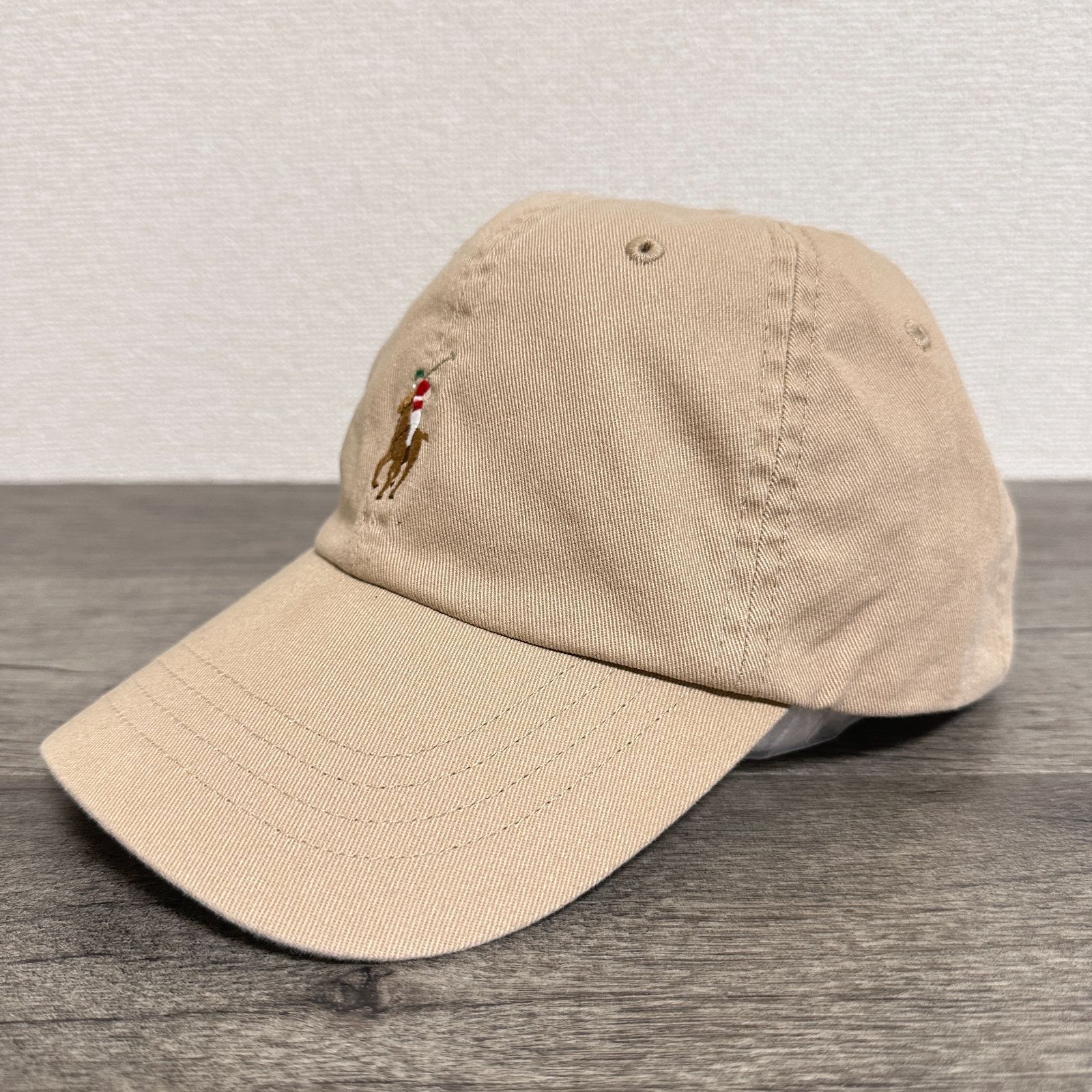 POLO RALPH LAUREN キャップ ベージュ 総柄 犬 鳥 狩 【公式通販】
