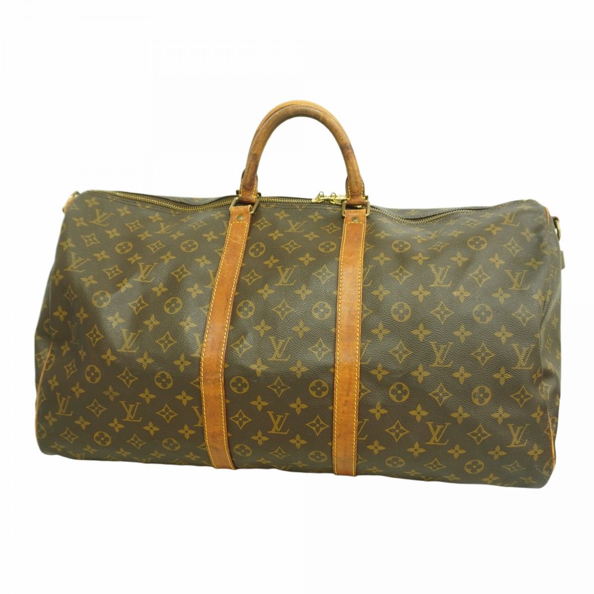 6db1743】ルイヴィトン ボストンバッグ モノグラム キーポルバンド 