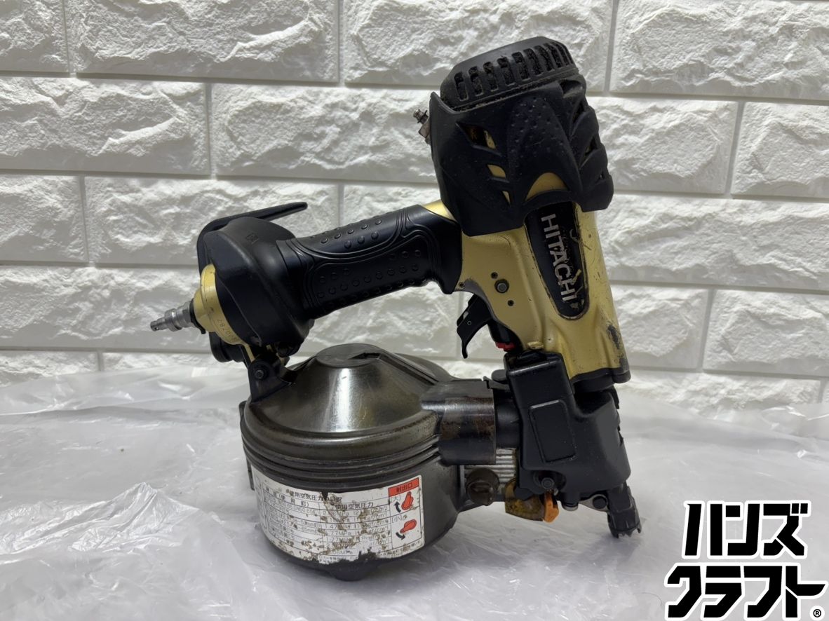 ▽【中古】日立 NV65HMC 65mm高圧ロール釘打ち機 - メルカリ