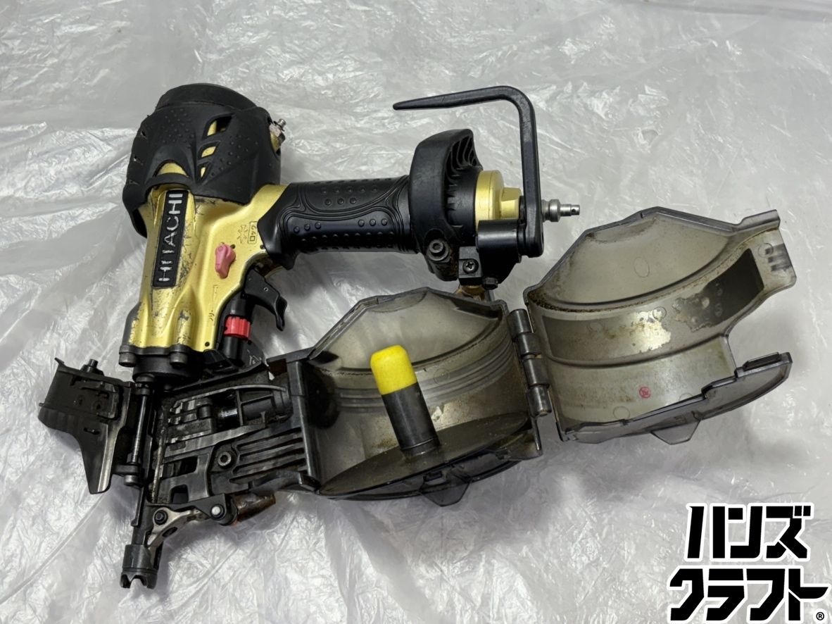 ▽【中古】日立 NV65HMC 65mm高圧ロール釘打ち機 - メルカリ