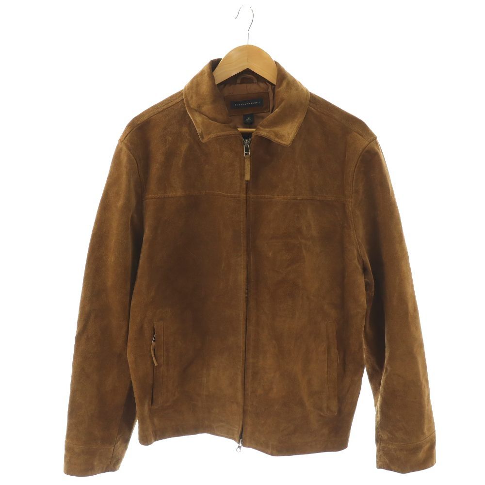 BANANA REPUBLIC スエードジャケット ダブルジップ バナナリパブリック BANANA REPUBLIC レザージャケット スエード