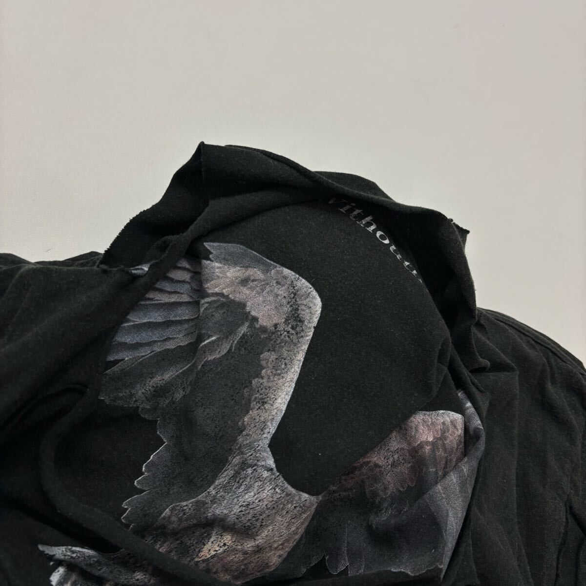 FORSOMEONE LF DAMAGE EAGLE TEE 46サイズ FORSOMEONE LF DAMAGE EAGLE TEE 46サイズ 【公式通販】