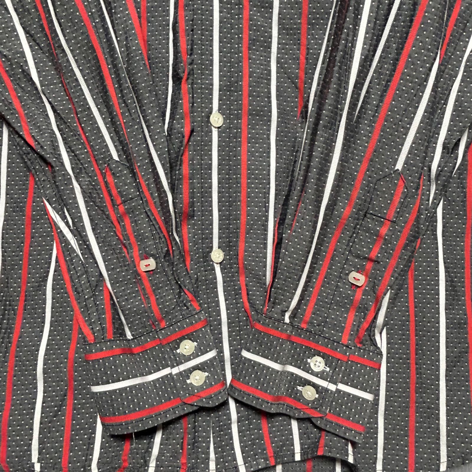 ショーンジョン 超ビッグサイズ XXXL 3XL 長袖シャツ 総柄 ストリート