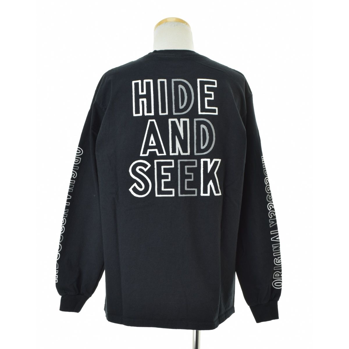 HIDEANDSEEK×ToruNishiura西浦徹】Original H&S L/S Tee長袖Tシャツ