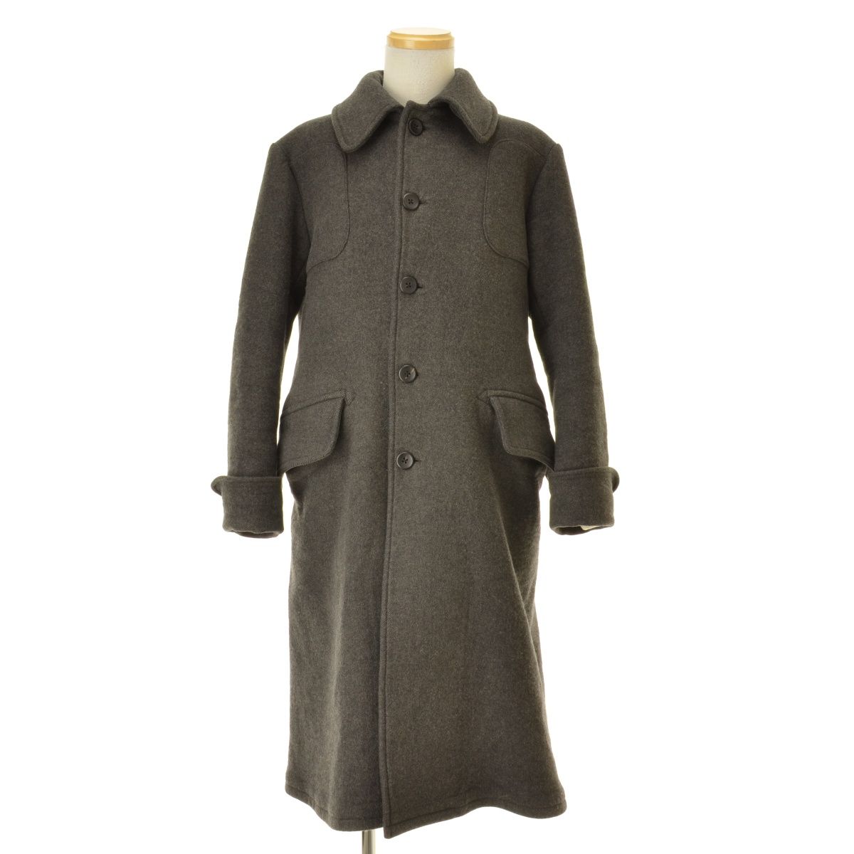 SUS-SOUS】06-SS00101 foot guards great coatウールコート - メルカリ