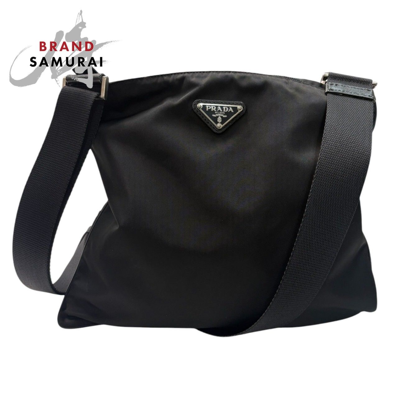 商品が満載 超美品 PRADA プラダ ナイロン ショルダーバッグ 斜め掛け