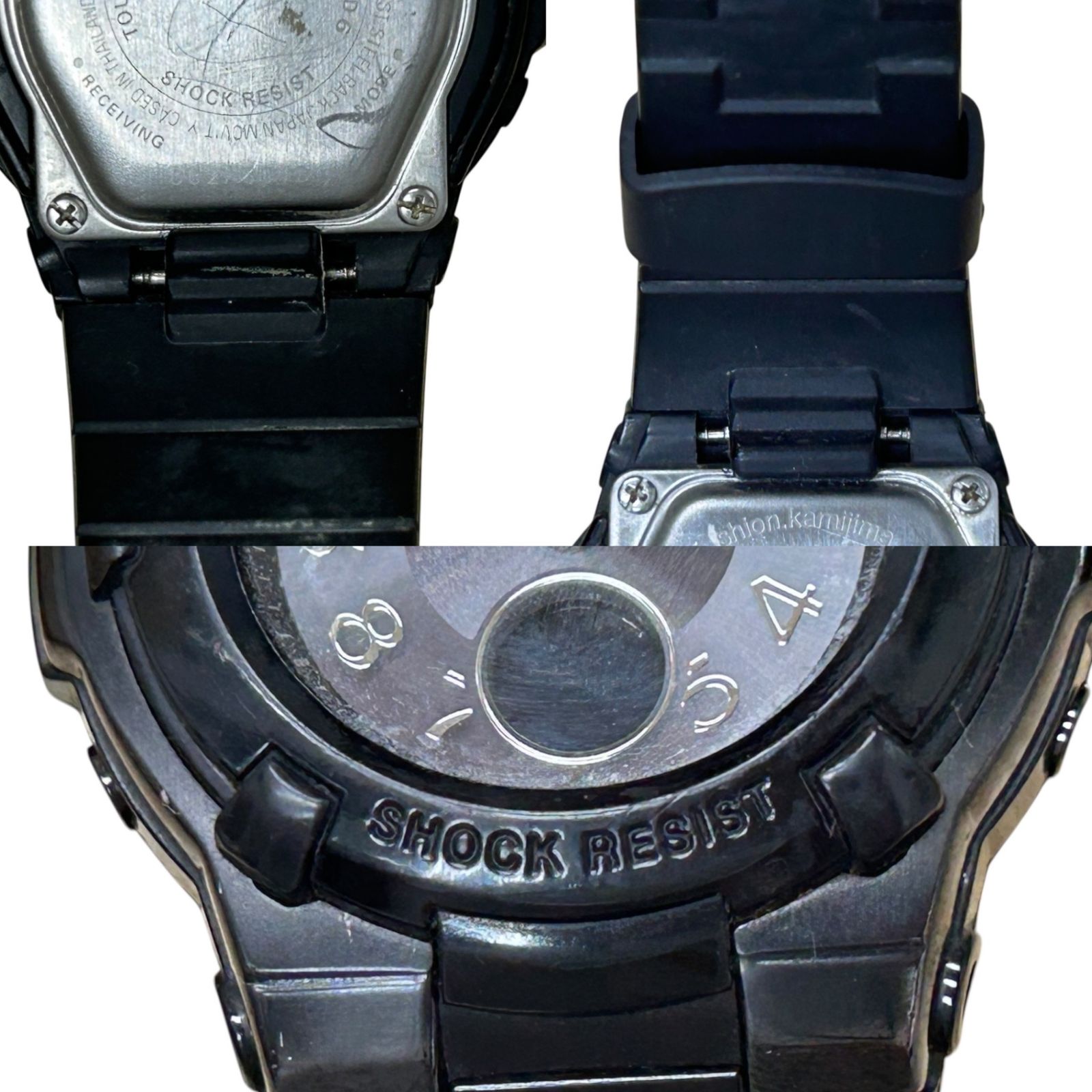 CASIO (カシオ) Baby-G ベイビーG アナログ腕時計 BGA-1110ST ブラック 