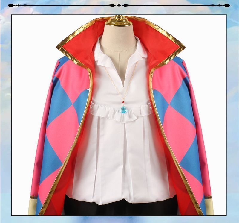人気商品 ハウルの動く城コスプレ ハウル コスプレ衣装 コスチューム
