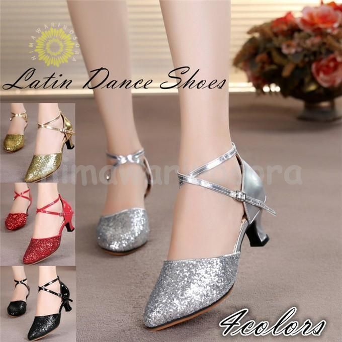 人気商品 社交ダンス ラテンシューズ レディース ダンスシューズ ヒール モダンシューズ ダンス サルサ シューズ 社交ダンスシューズ 安定感ステージ用に適