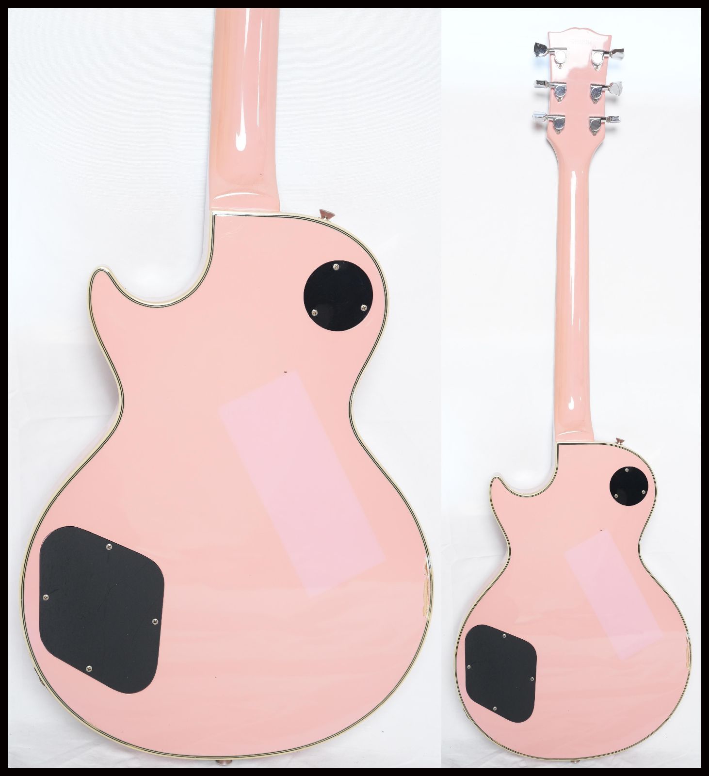 ☆BURNY PLC-70PP Pink Swanky Spider限定モデル レスポールカスタム
