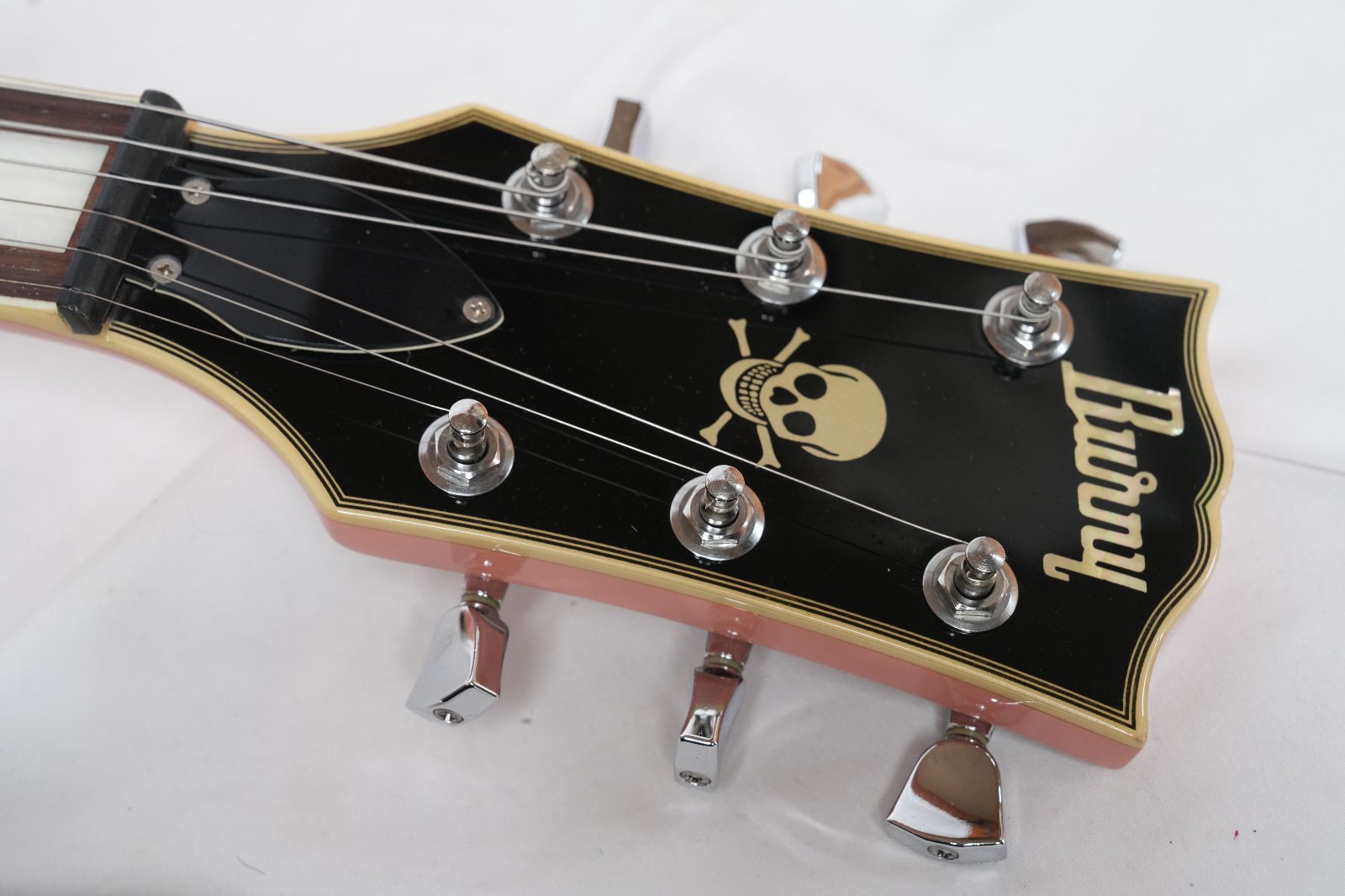 ☆BURNY PLC-70PP Pink Swanky Spider限定モデル レスポールカスタム