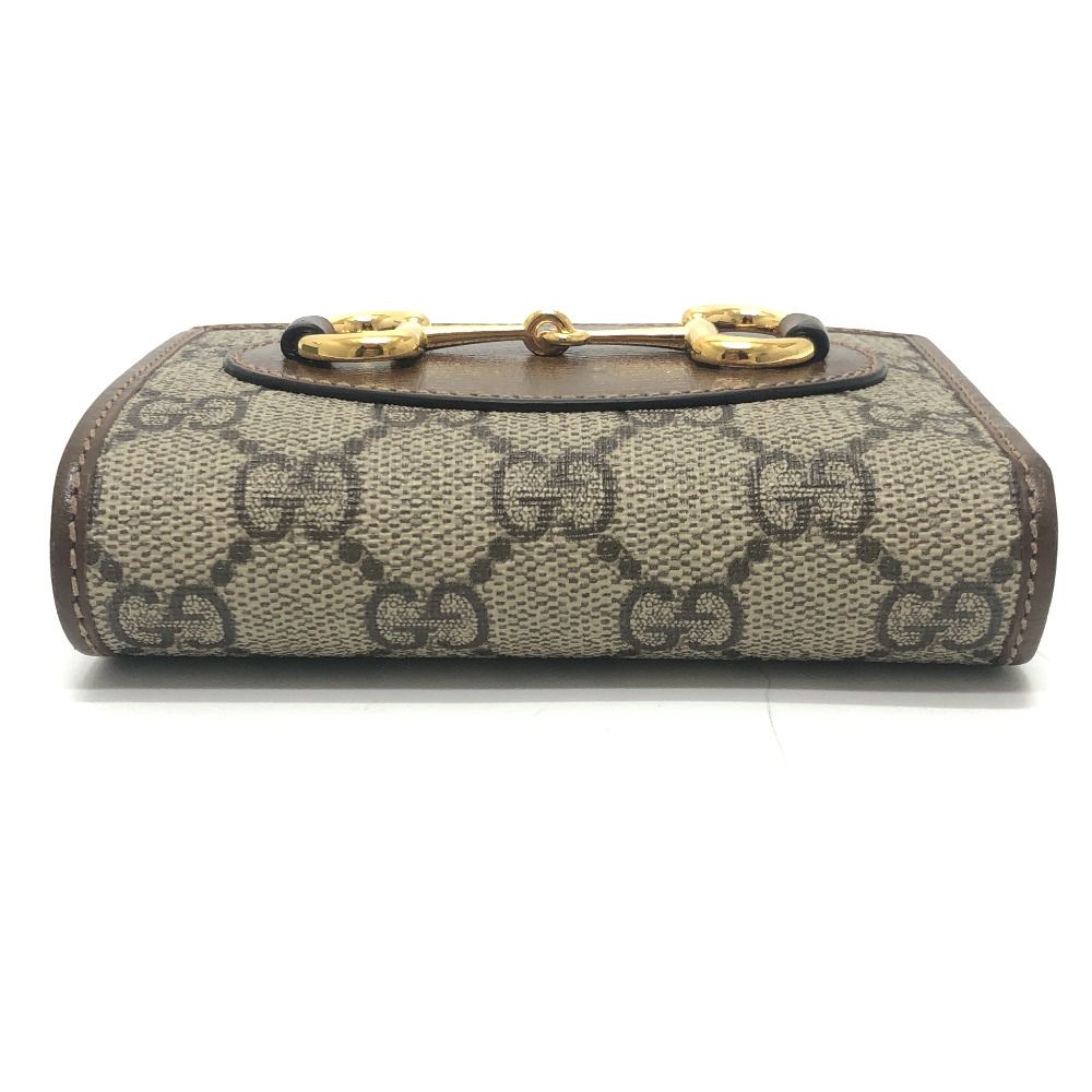 GUCCI グッチ 2つ折り財布 ホースビット 1955 726846 GGスプリーム