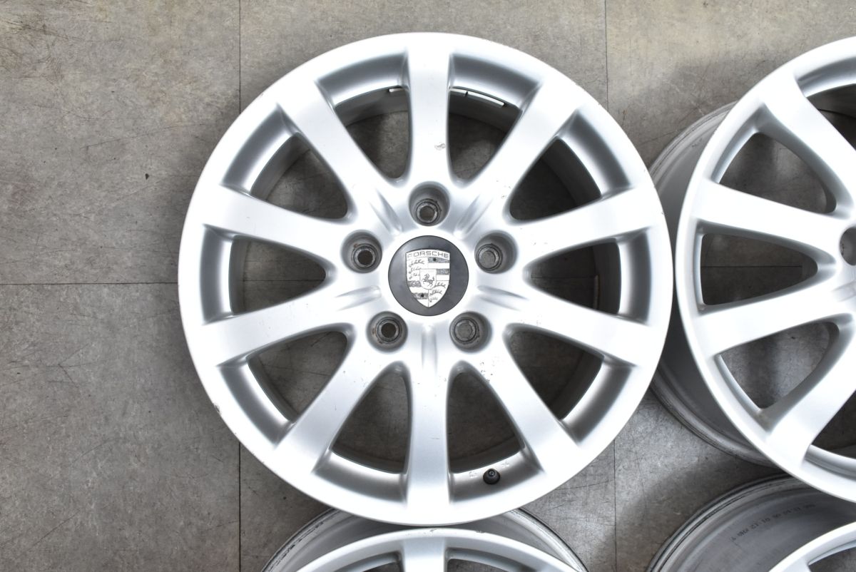 正規品】ポルシェ 955 カイエン 純正 17in 7.5J +53 PCD130 品番 