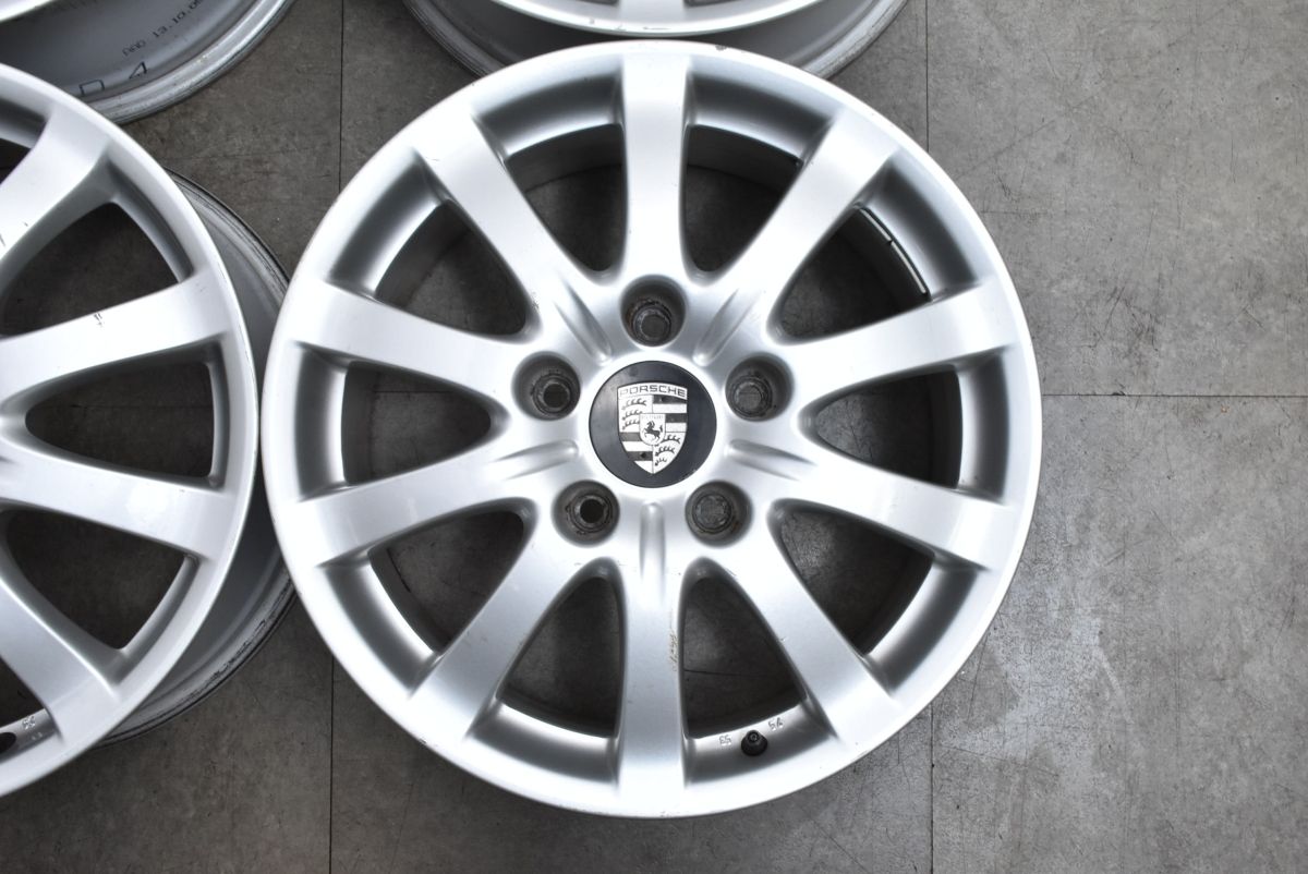 正規品】ポルシェ 955 カイエン 純正 17in 7.5J +53 PCD130 品番 