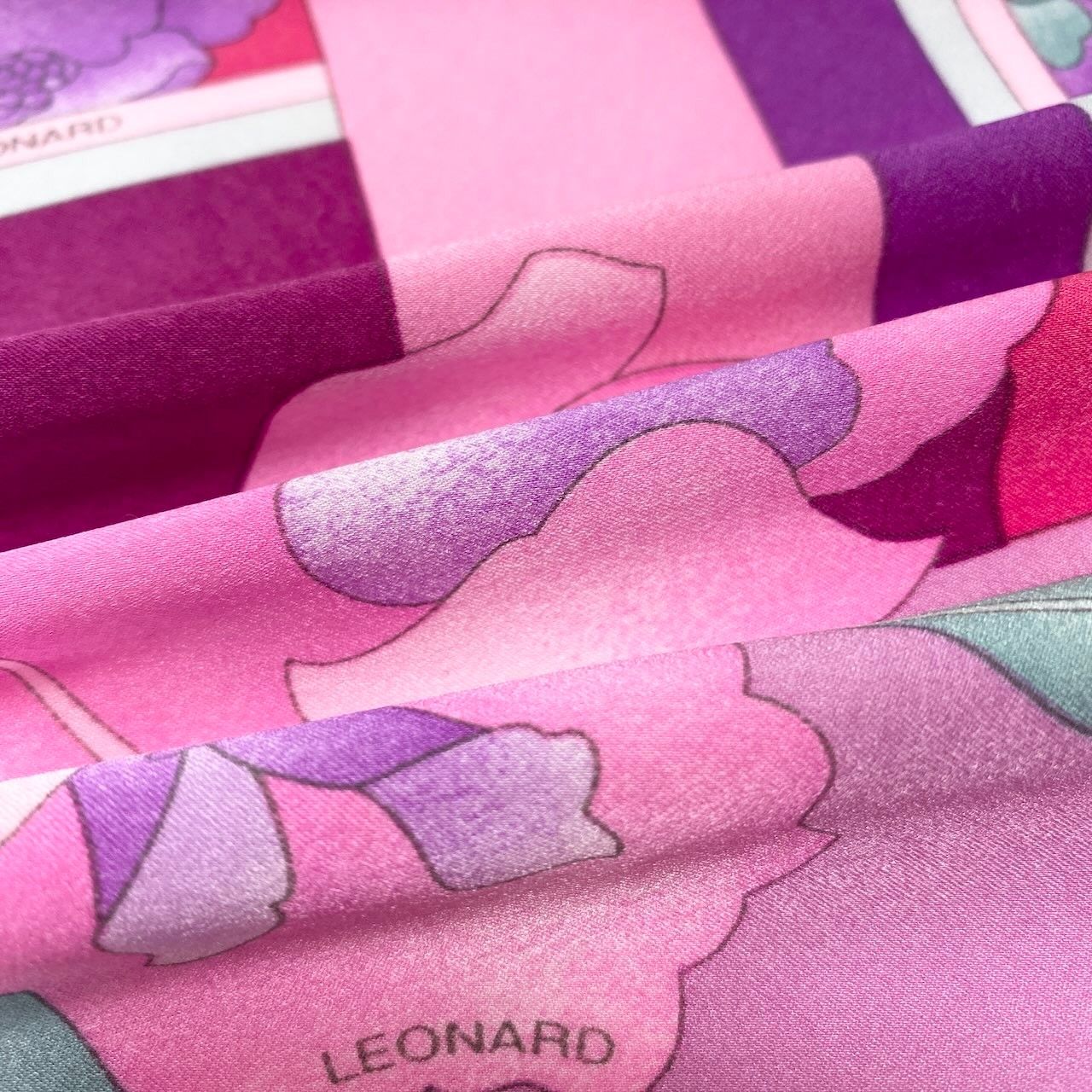 22d12 【極美品】 LEONARD FASHION レオナール アンサンブルニット