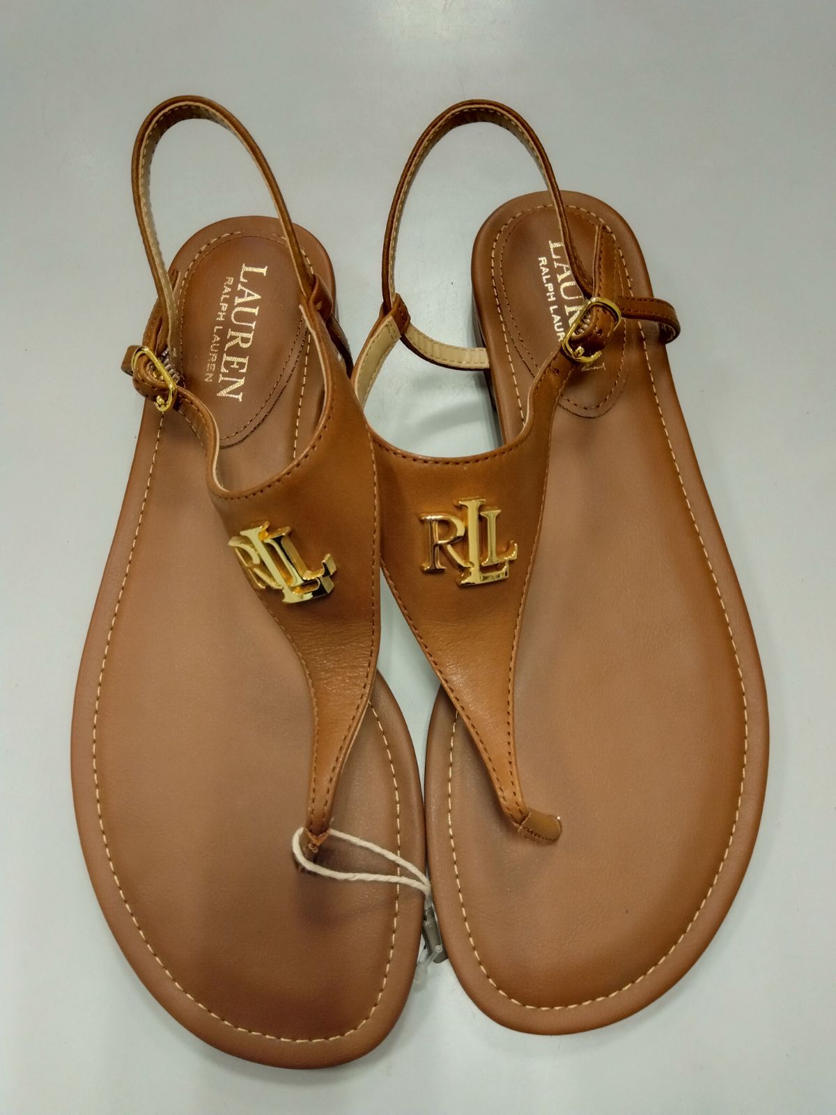 M7 ラルフローレン Ralph Lauren 靴 サンダル トングサンダル レザー