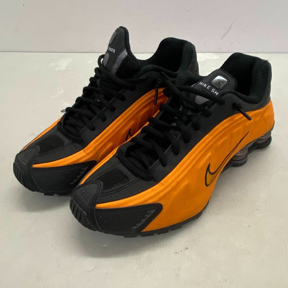 03w25544 Nike Shox R4 Bright Ceramic/Black/Metallic Dark Grey 