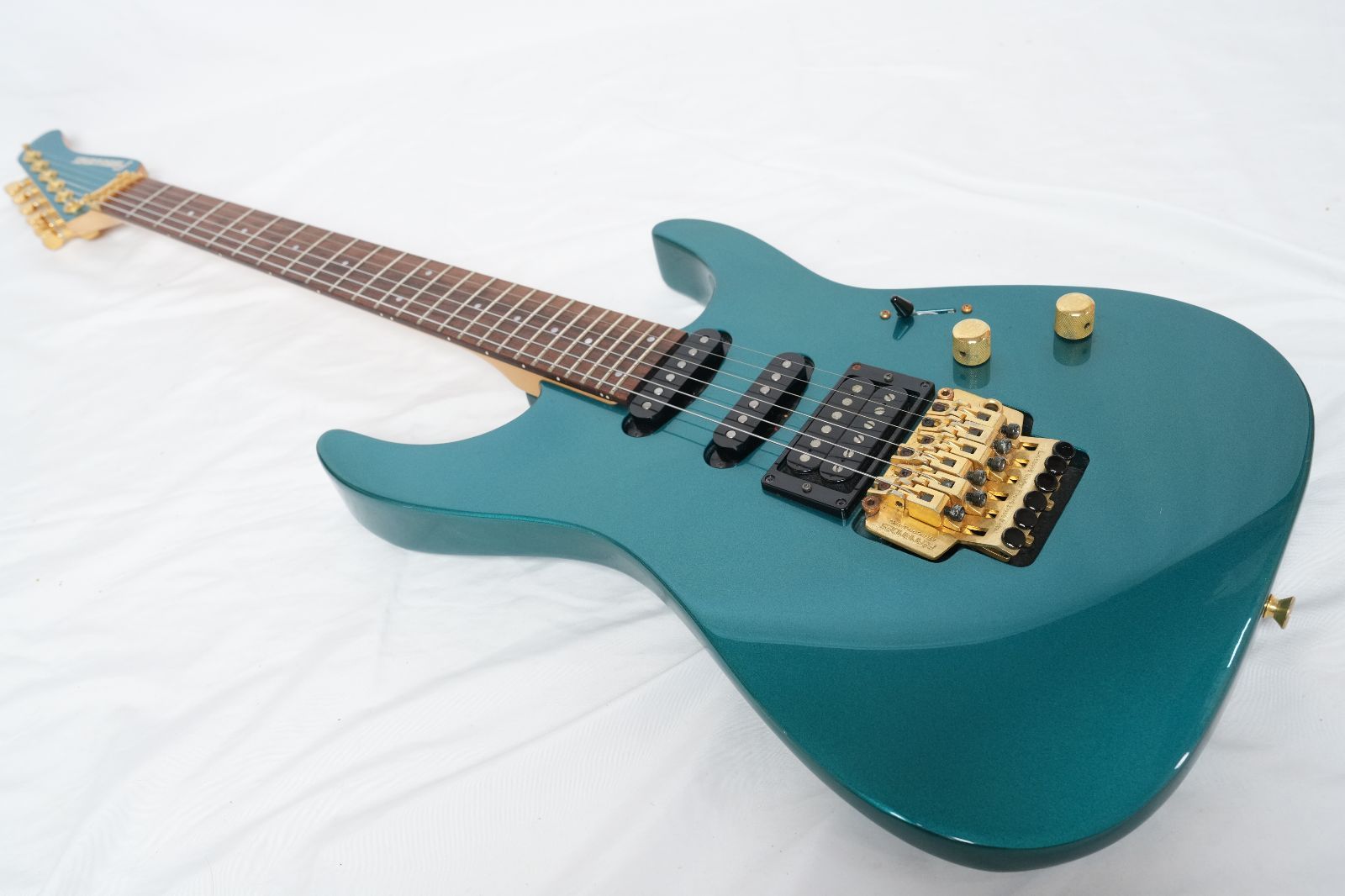 ☆FERNANDES REVOLVER FR-65 SSH エメラルドブルー MADE IN JAPAN 90
