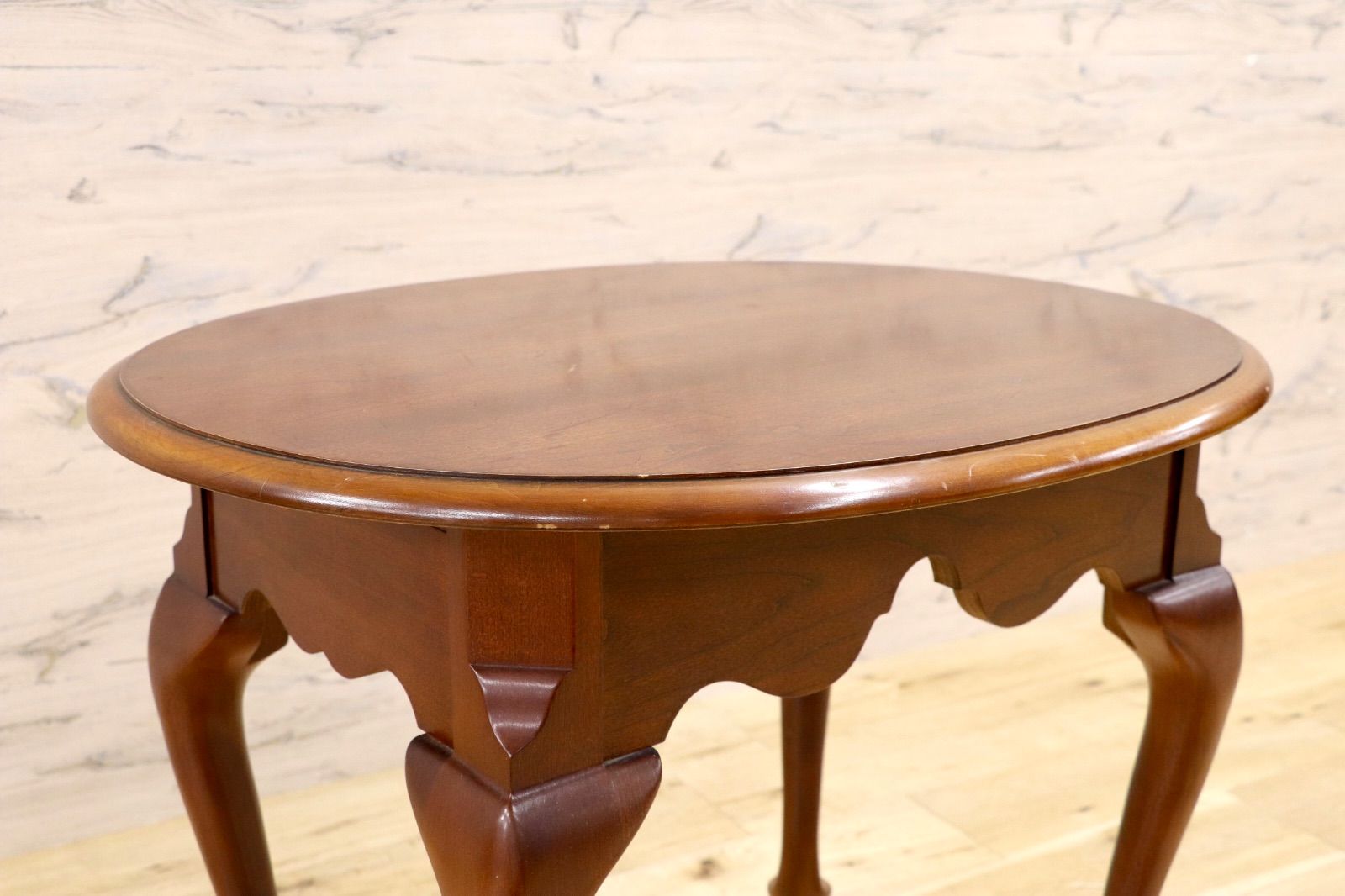 GMJS12○Thomasville / トーマスビル COLLECTORS CHERRY LAMP TABLE 