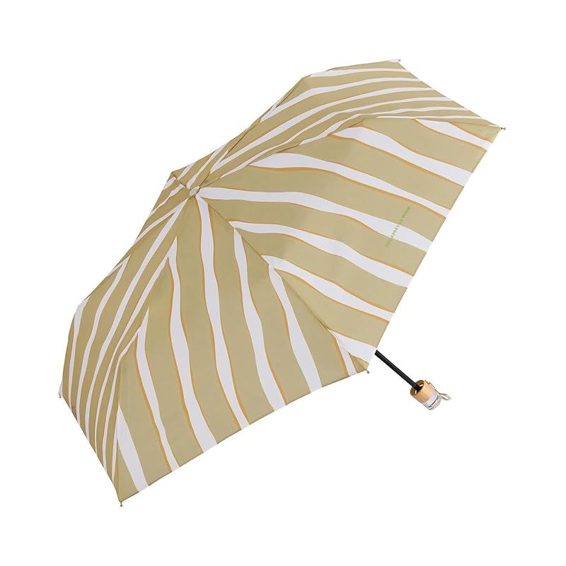 【新品】 【2026】Wpc. 折りたたみ傘 ニュアンスストライプ ミニ ベージュ ≪晴雨兼用/UVカット≫ 雨傘 軽量 おしゃれ 可愛い 通勤 通学 レディース 女性 5038-016-002 0