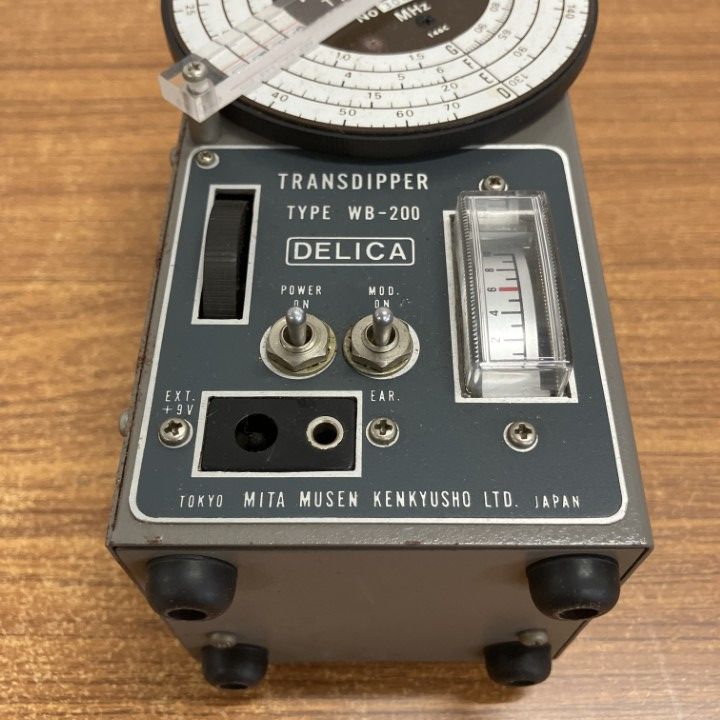 DELICA TRANSDIPPER WB-200 動作確認済み △01)【1点限り!】DELICA デリカ WB-200/グリッド ディップメーター