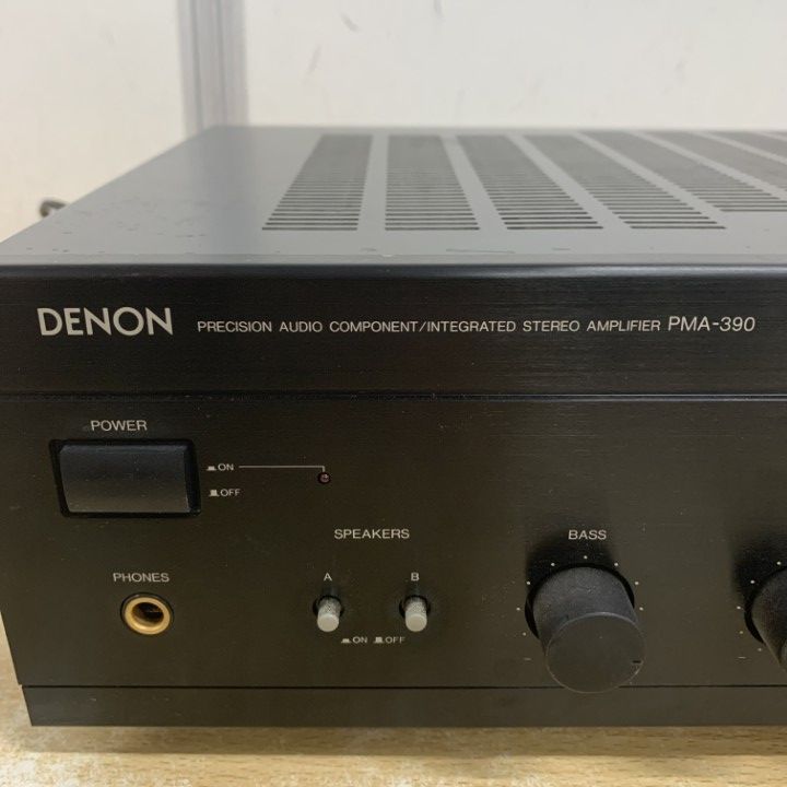 □01)【1点限り!】DENON PMA-390/デノン/プリメインアンプ/通電確認