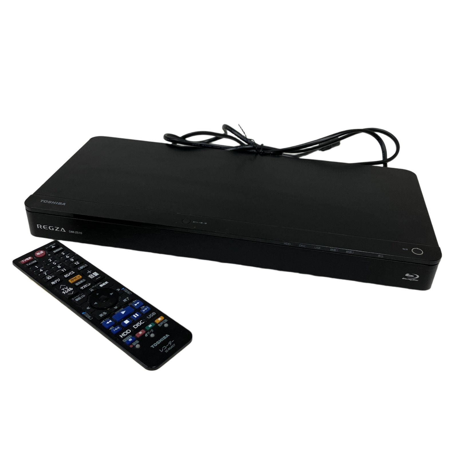 TOSHIBA 東芝 DBR-Z510 ブルーレイレコーダー REGZA HDD 500GB 中古 