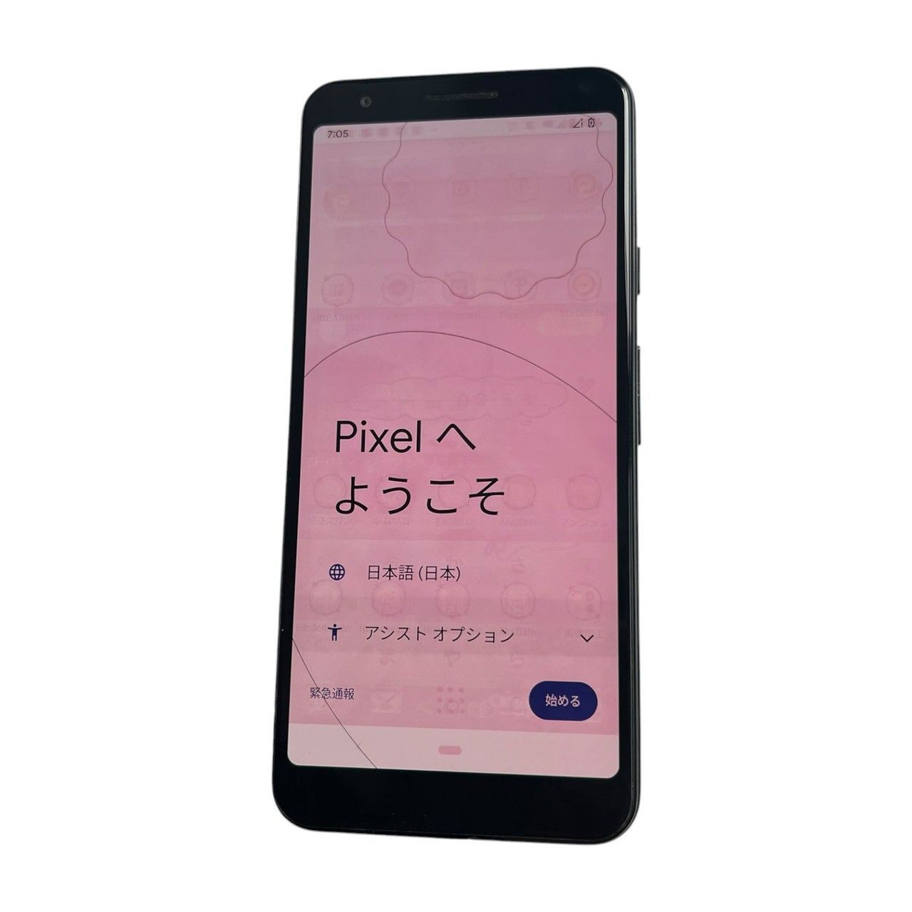 Google pixel 3a 64GB ジャストブラック SIMフリー スマートフォン