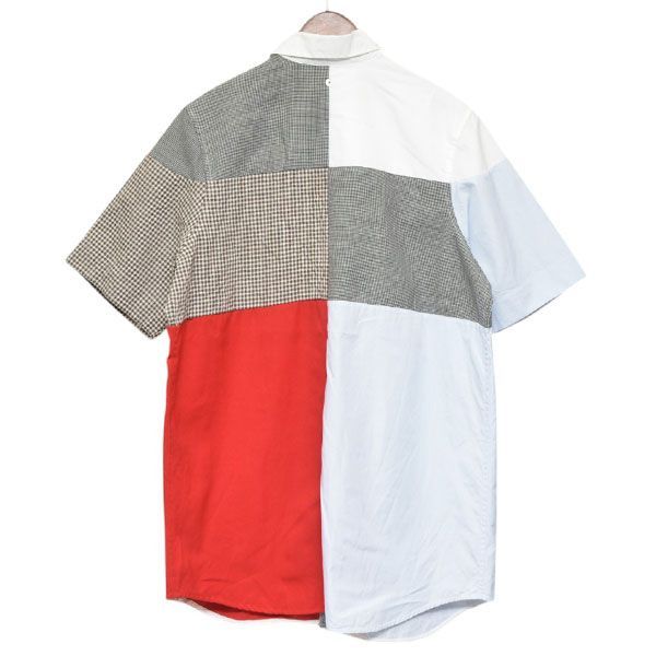 Omer Afridi オマールアフリディ　22ss パッチワーク　半袖　シャツ Omar Afridi オマールアフリディ 2022SS COLOURIST SHIRT パッチワーク