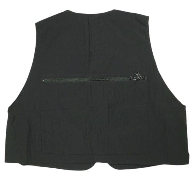 un/unbient アン 23AW 日本製 I WANT VEST リップストップナイロン フィッシングベスト UNBT1 2 Black ジレ アンビエント タクティカル トップス【新古品】【中古】【un/unbient】 新品 un/unbient アン 23AW 日本製 I WANT VEST リップストップ