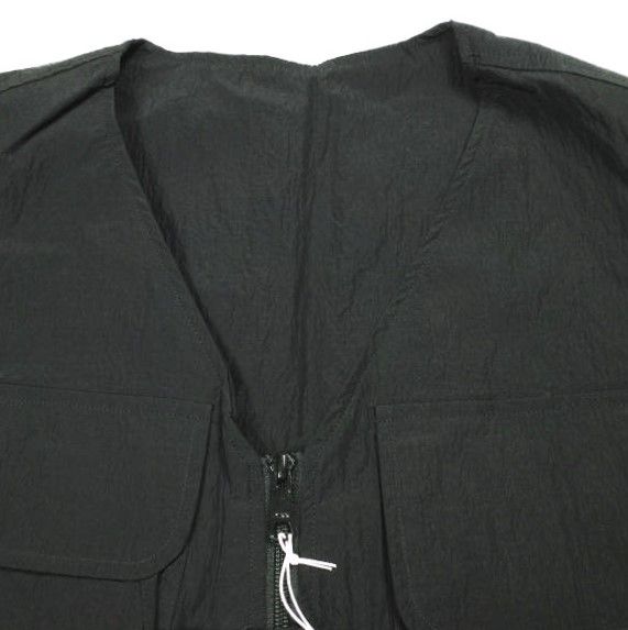 新品 un/unbient アン 23AW 日本製 I WANT VEST リップストップ
