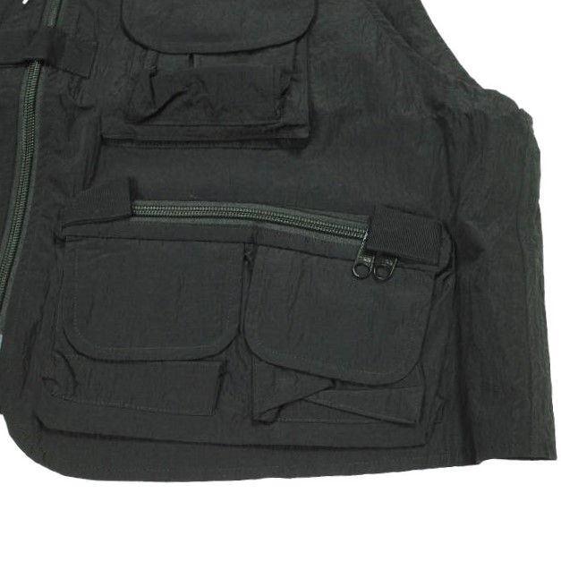 新品 un/unbient アン 23AW 日本製 I WANT VEST リップストップ