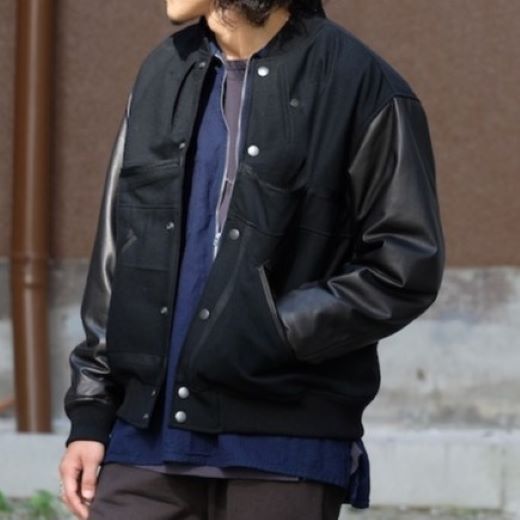 CHANGES チェンジーズ REMAKE VARSITY JACKET - 40