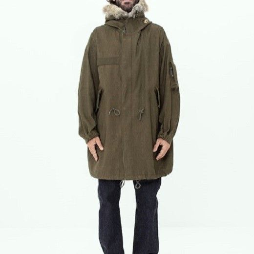 新品 visvim ビズビム 24AW 日本製 SIX-FIVE FISHTAIL PARKA (W/L 