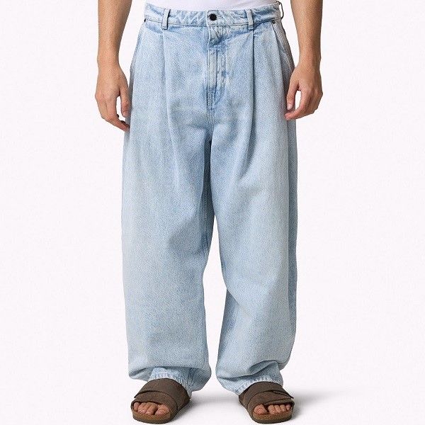 新品 HED MAYNER ヘドメイナー 25SS イタリア製 PLEATED DENIM PANTS 2