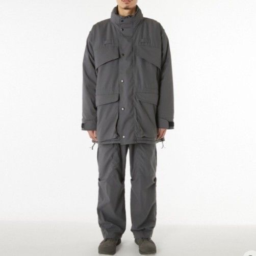 N.HOOLYWOOD TEST PRODUCT EXCHANGE SERVICE エヌハリウッド テストプロダクト エクスチェンジサービス 25AW PUFFER JACKET PRIMALOFT 中綿ジャケット 9252-CO01-001 pieces 40 GRAY ミスターハリウッド アウター【新古品】【中古】【N.HOOLYWOOD】 新品 N.HOOLYWOOD TEST PRODUCT EXCHANGE SERVICE エヌハリウッド 25AW