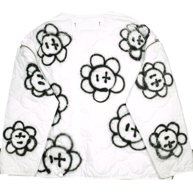 amok アモク 24AW 日本製 GUERNIKA QUILTING BLOUSON ゲルニカ キルティングブルゾン 242031 L WHITE 2WAY ベスト ジャケット アウター【中古】【amok】 amok アモク 24AW 日本製 GUERNIKA QUILTING BLOUSON ゲルニカ