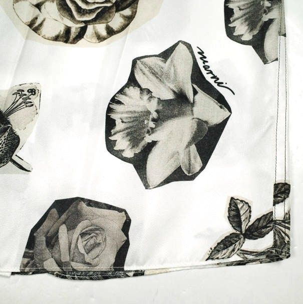 MARNI マルニ 24SS イタリア製 NOCTURNAL PRINT SKIRT フローラルプリント シルクスカート GOMA0107A0 UTSG18 36 BLACK/WHITE(REN99) 定価129,800円 ボトムス【新古品】【中古】【MARNI】 新品 MARNI マルニ 24SS イタリア製 NOCTURNAL PRINT SKIRT フローラル