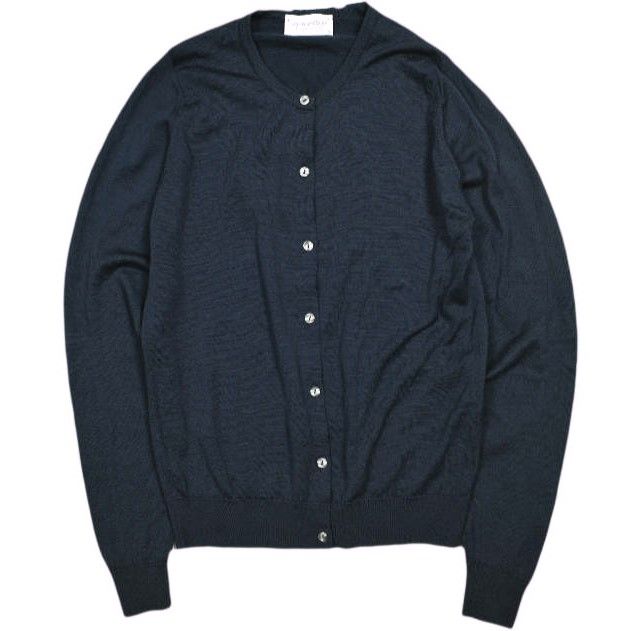 JOHN SMEDLEY ジョンスメドレー イギリス製 ピュアニューウール クルー