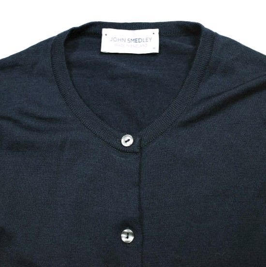 JOHN SMEDLEY ジョンスメドレー イギリス製 ピュアニューウール クルー