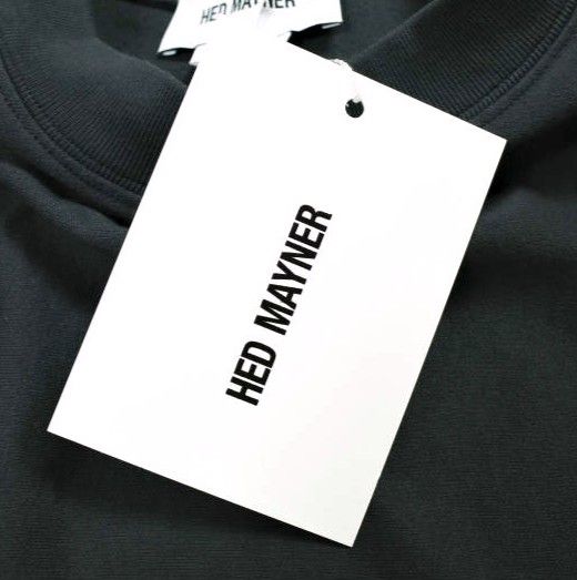 新品 HED MAYNER ヘドメイナー 25SS イタリア製 EMBROIDERED T-SHIRT 