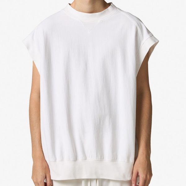 新品 HED MAYNER ヘドメイナー 25SS イタリア製 SLEEVELESS T-SHIRT V 