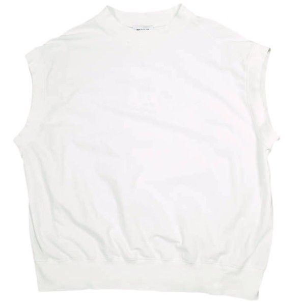 新品 HED MAYNER ヘドメイナー 25SS イタリア製 SLEEVELESS T-SHIRT V 
