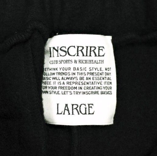 INSCRIRE アンスクリア 24AW 日本製 FLEECE PANTS フリースパンツ 